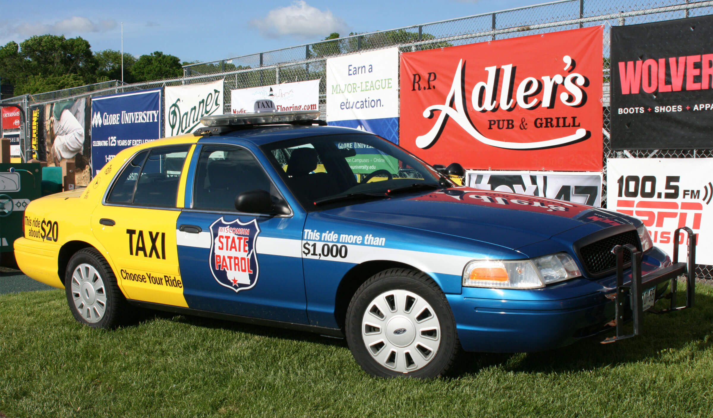 WisDOT Choose Your Ride Vehicle Wrap