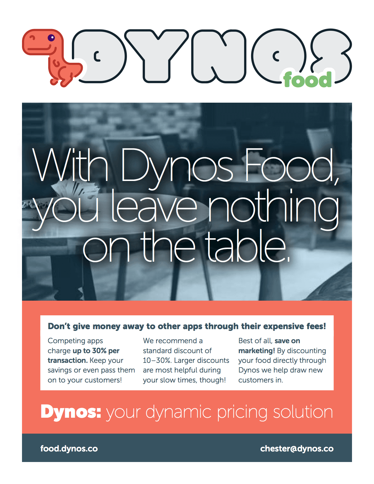 Dynos business flyer